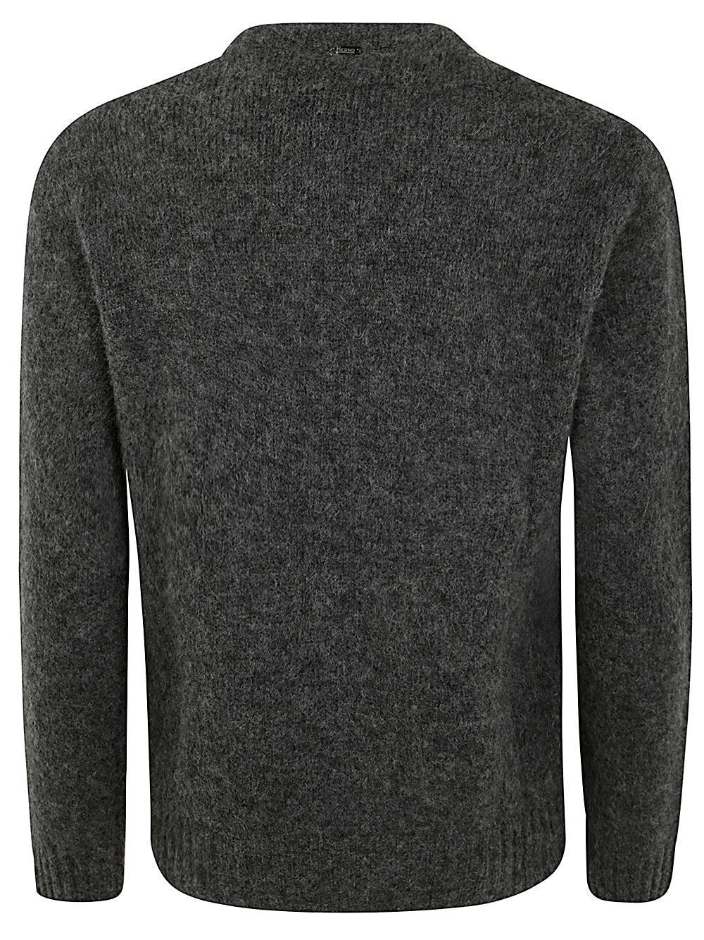 HERNO Man Sweater Clothing In Grey Product Image