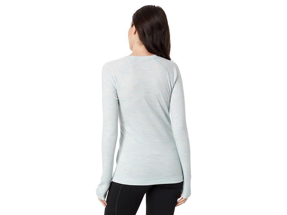 Smartwool Merino 250 Base Layer Crew (Winter Sky Heather) Women's Clothing Product Image