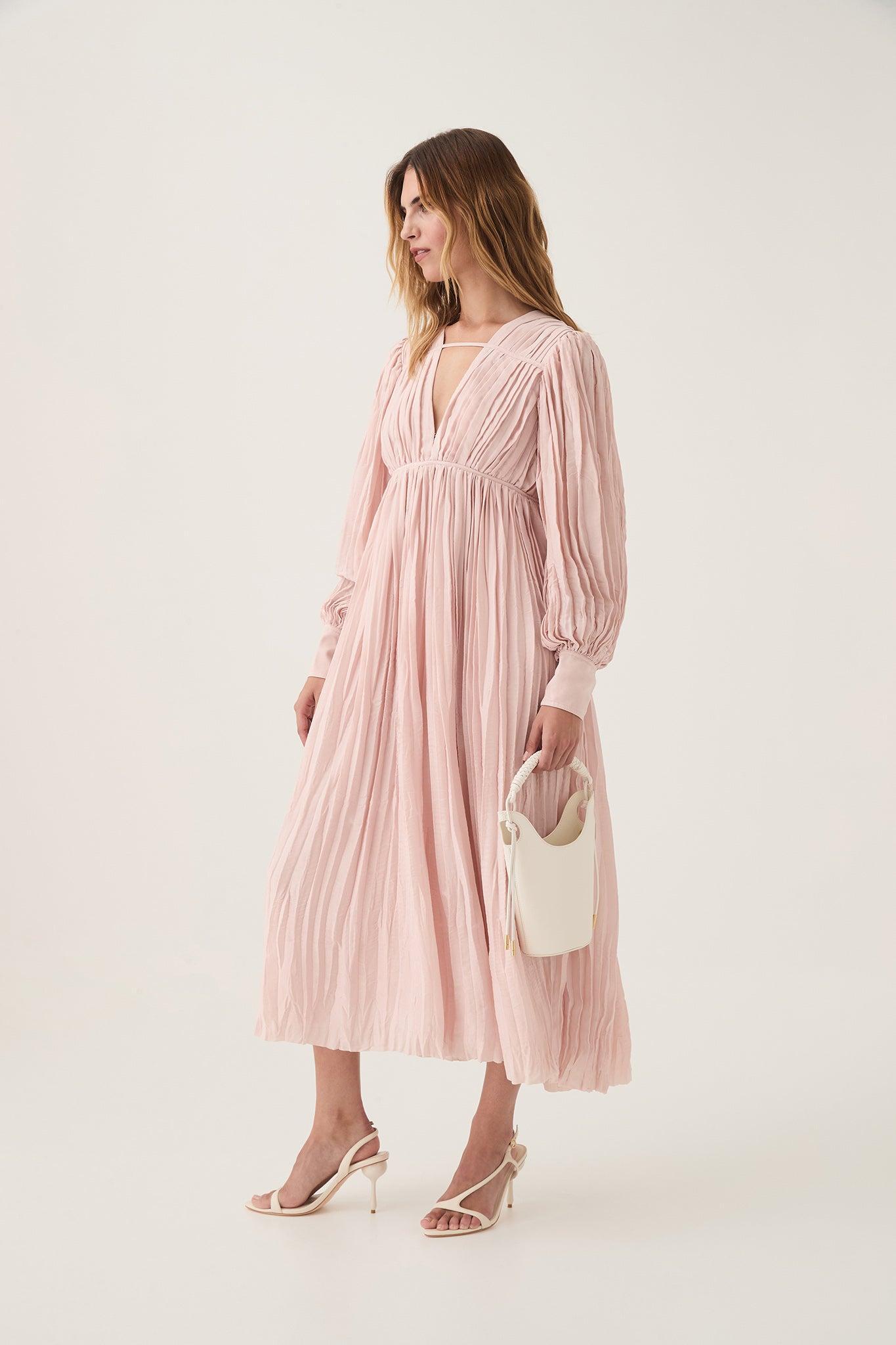 Catalyst Pleated Midi Dress Product Image