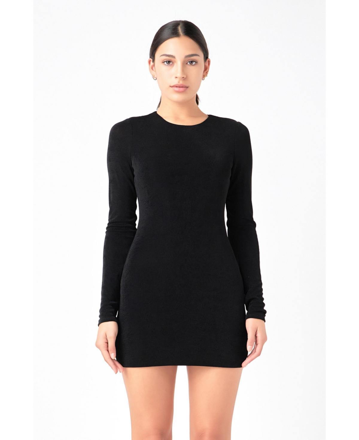 Womens Slinky Mini Dress Product Image