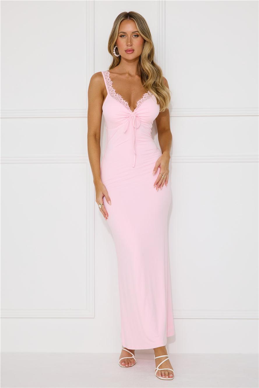 Romance Delight Maxi Dress Pink product image