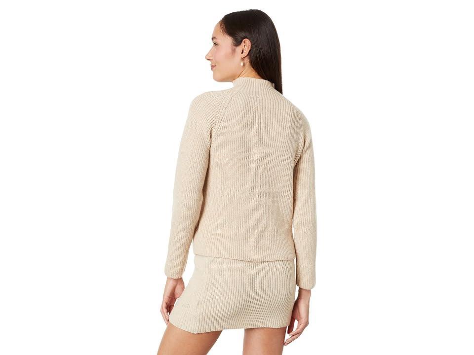 line and dot Myles Sweater (Oatmeal) Women's Sweater Product Image