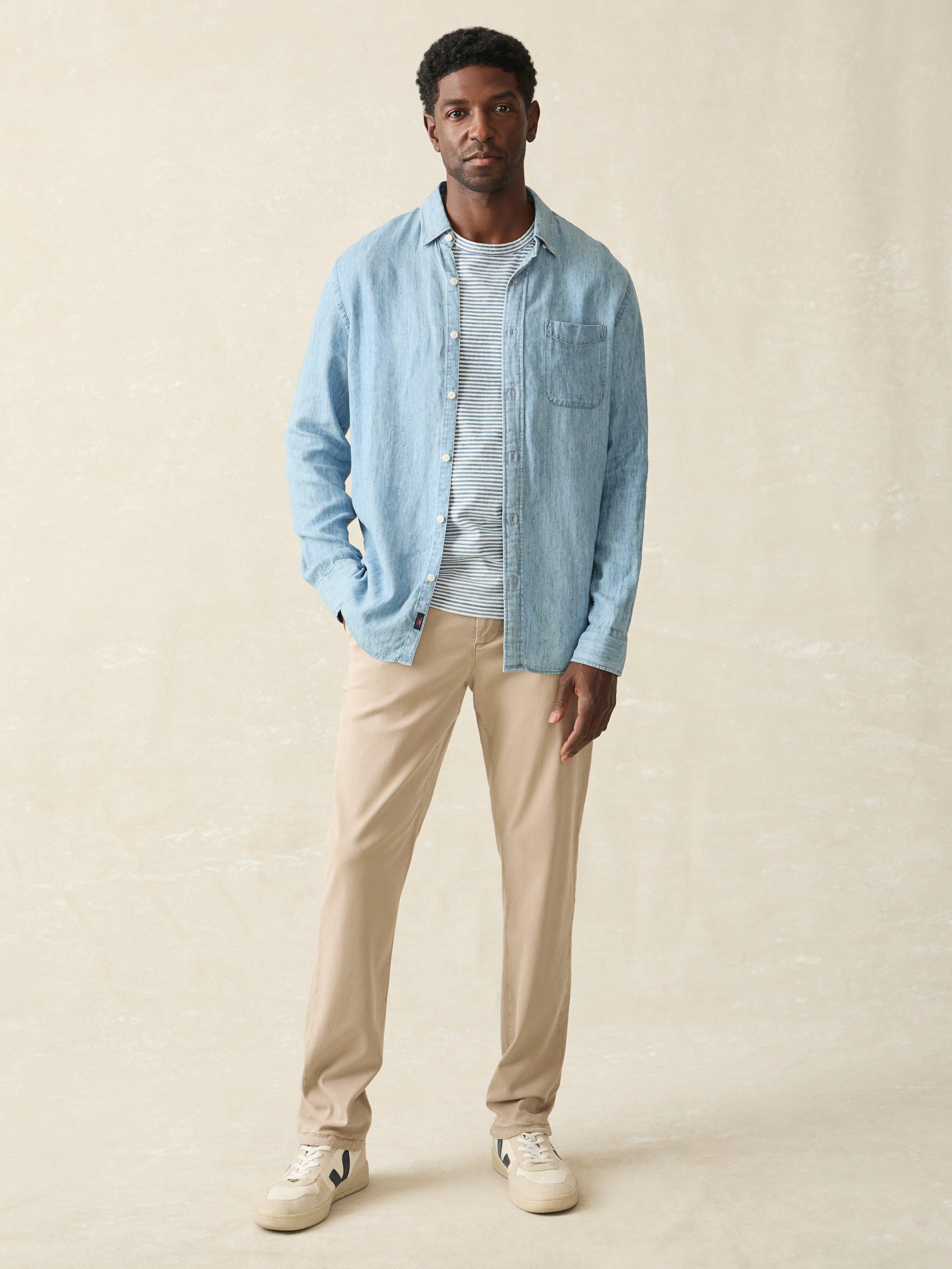 Tried & True Chambray Shirt (Tall) - Vintage Indigo Male Product Image