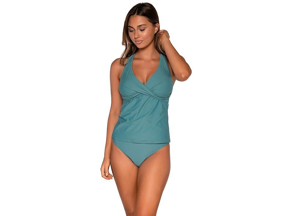 Sunsets Elsie Tankini (Ocean) Women's Swimwear Product Image