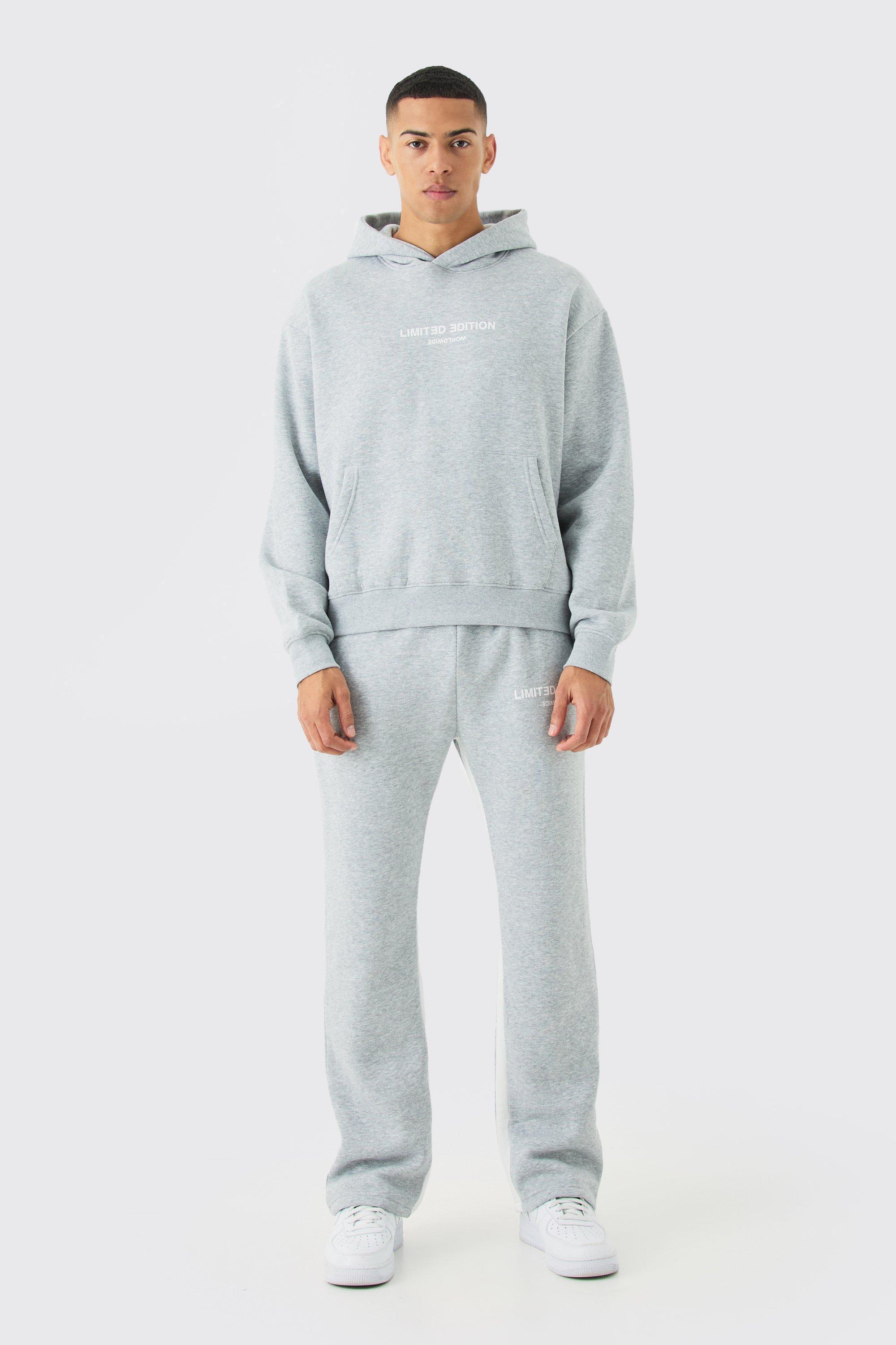 Oversized Boxy Limited Hooded Tracksuit | boohooMAN USA Product Image