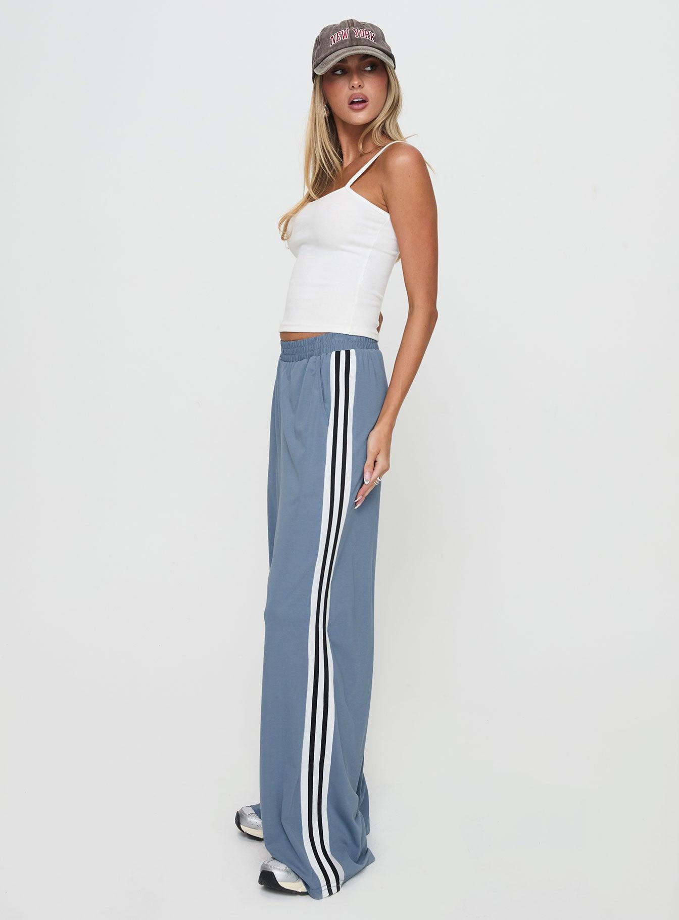 Dime Track Pants Blue Product Image