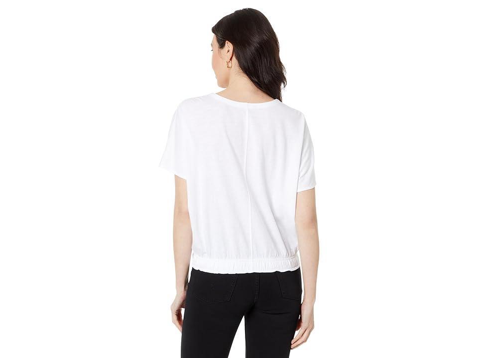 Lilla P Elastic Hem V-Neck Dolman Women's Clothing Product Image