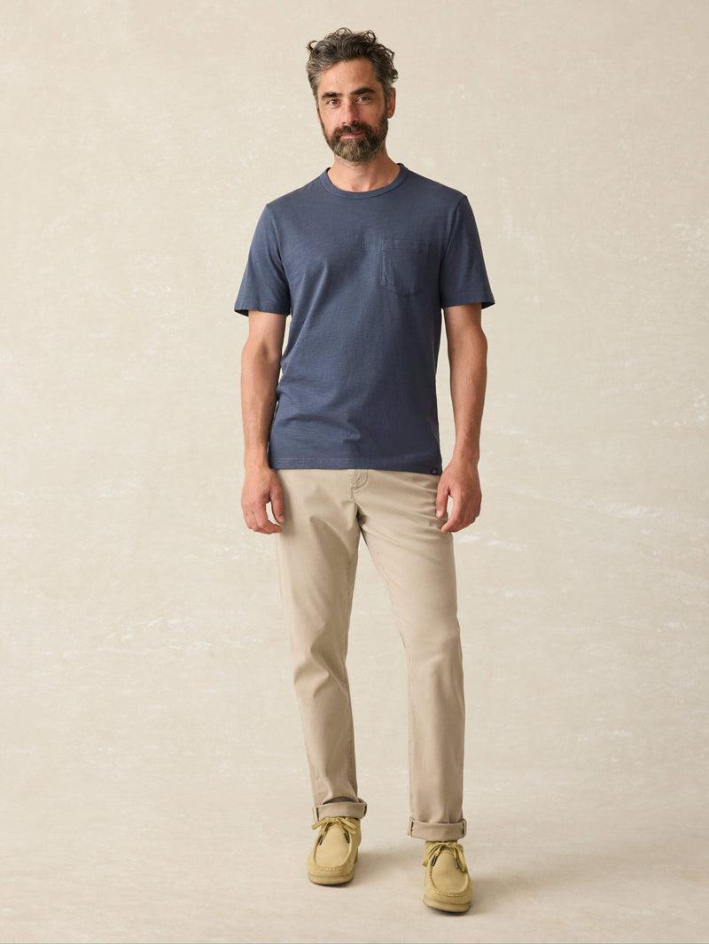 Sunwashed Pocket Tee - Dune Navy Product Image