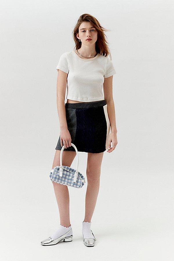 Urban Renewal Remade Cable Knit Mini Skirt Womens at Urban Outfitters Product Image