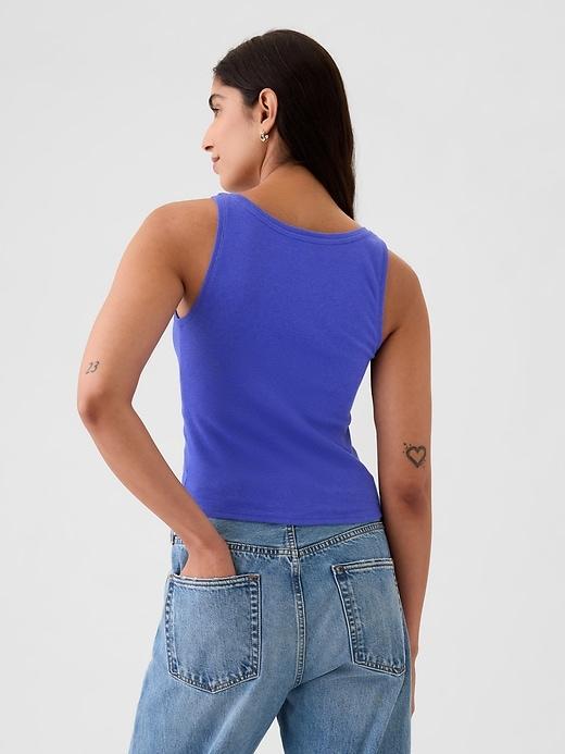 Modern Cropped Tank Top Product Image