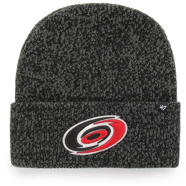 Mens 47 Carolina Hurricanes Brain Freeze Cuffed Knit Hat Product Image