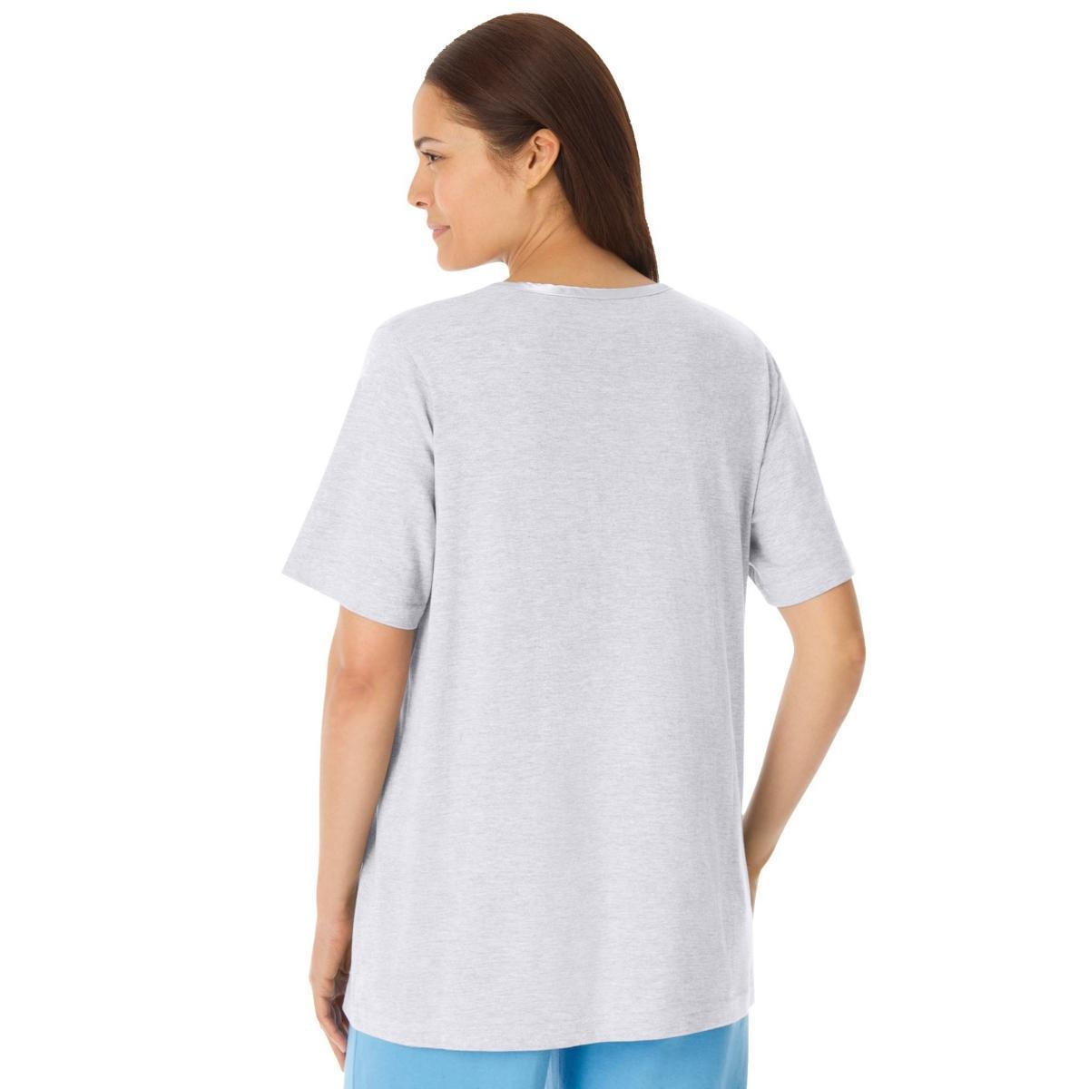 Dreams & Co. Womens Sleep Tee Product Image