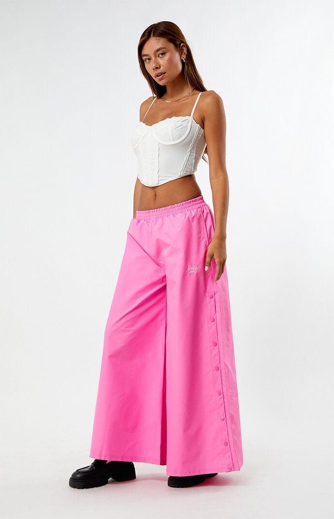 Reebok Womens x Barbie Wide Leg Track Pants Product Image