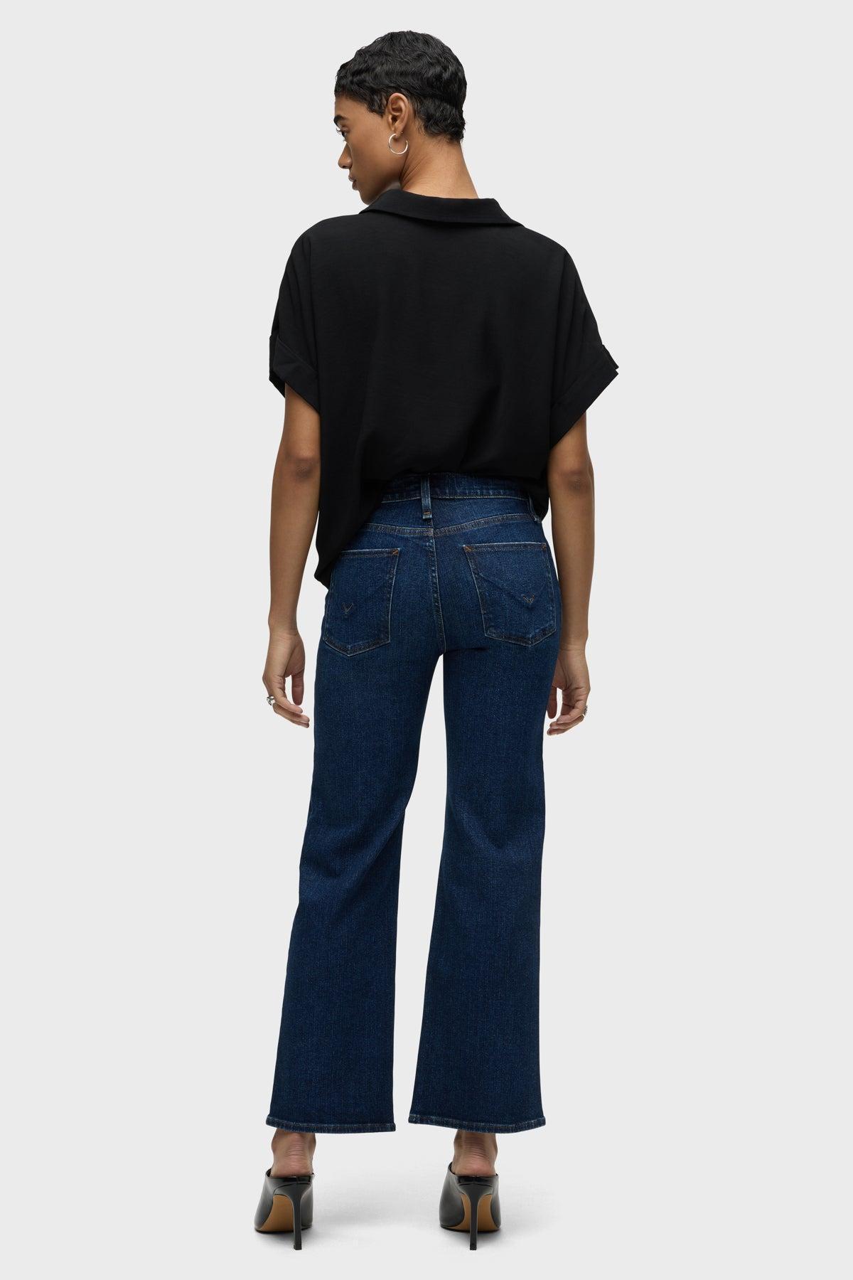 Rosie High-Rise Wide Leg Ankle Jean Female Product Image