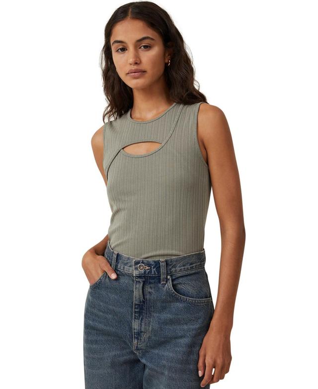 Cotton On Womens Romy Cut Out Tank Top Product Image