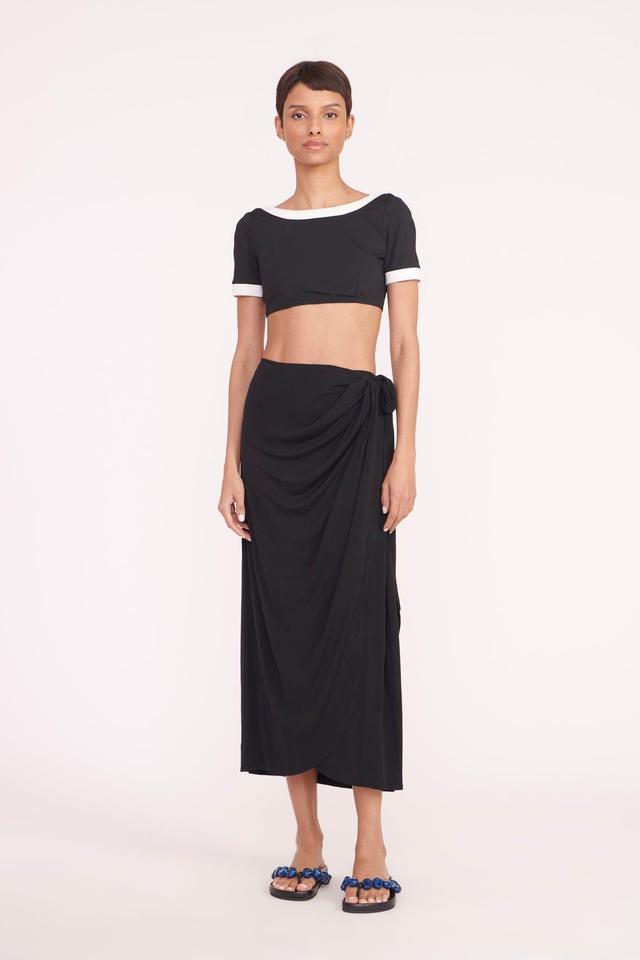 ANGELICA COVERUP SKIRT | BLACK Product Image