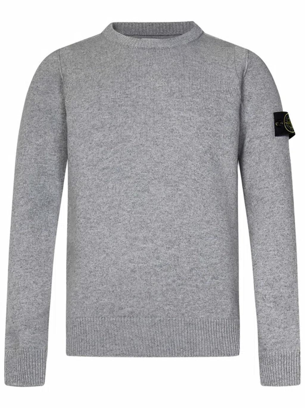 STONE ISLAND Sweater In Gray product image