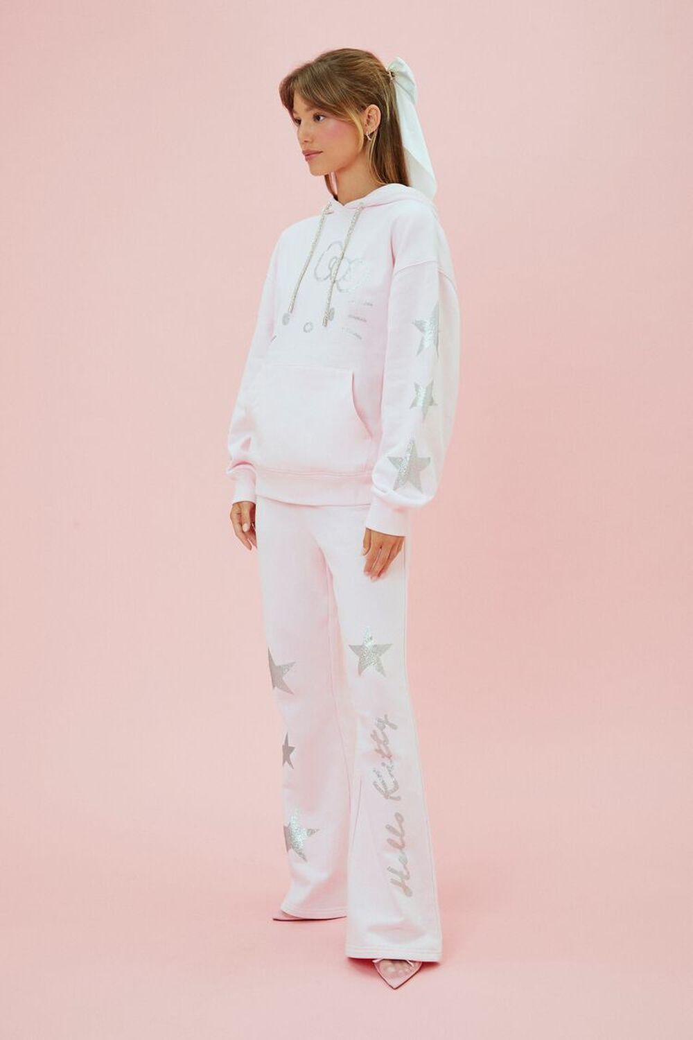 Hello Kitty Glitter Sweatpants | Forever 21 Product Image