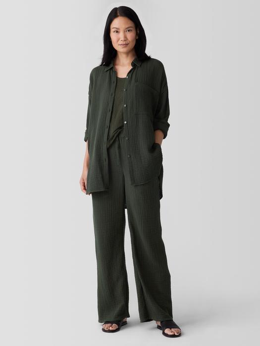 Organic Cotton Lofty Gauze Straight Pant Product Image