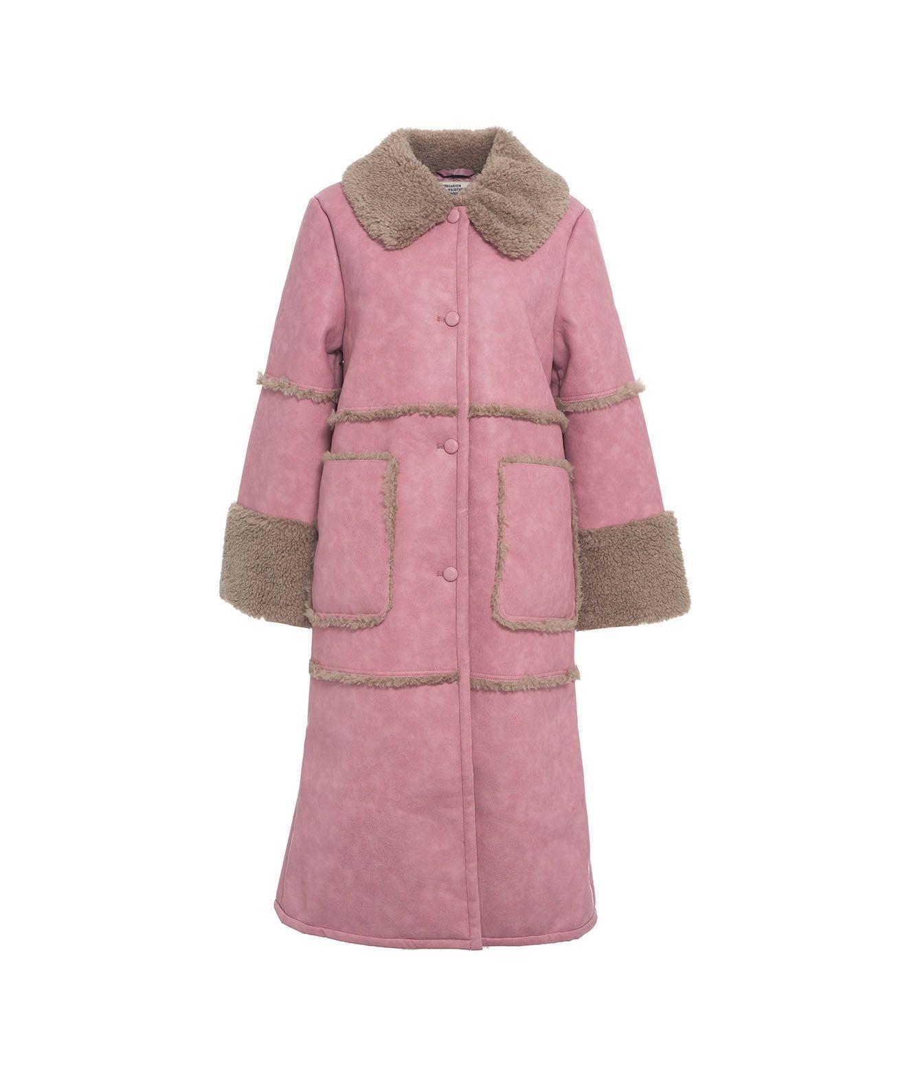 Cappotto in ecopelle 'Dafne' Female Product Image