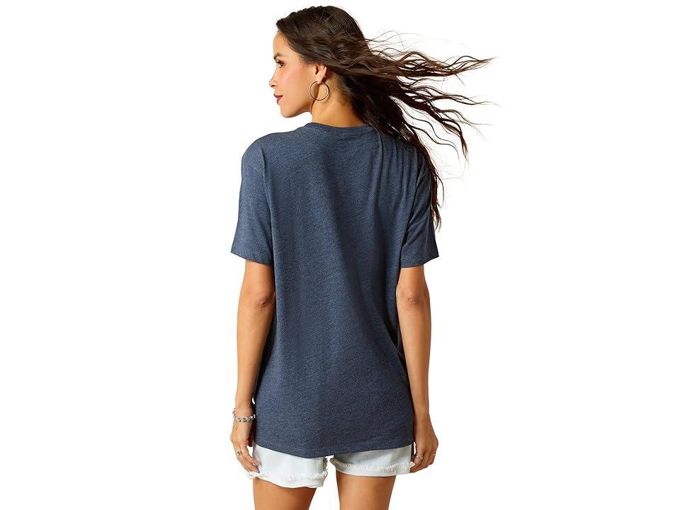 Ariat USA Born T-Shirt Heather) Women's Clothing Product Image