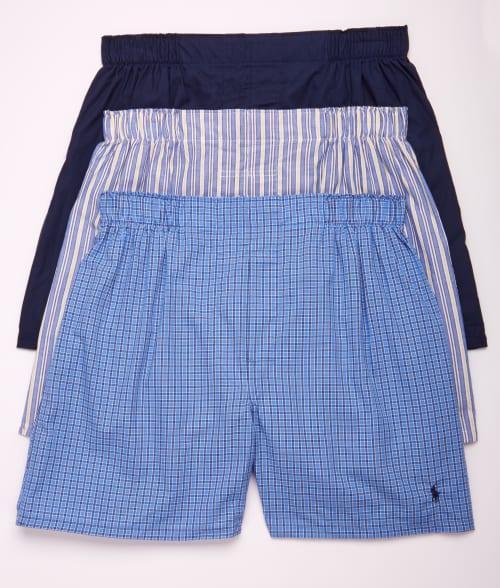 Polo Ralph Lauren Classic Fit Woven Boxer Briefs 3 Product Image