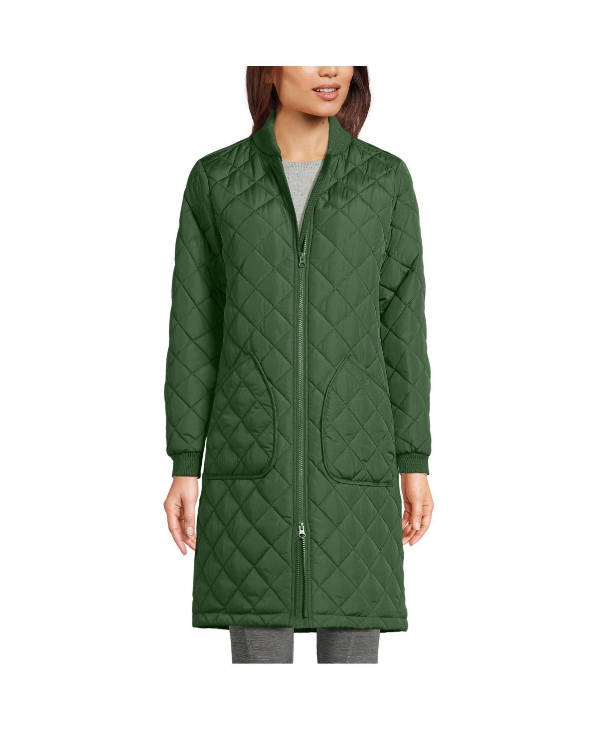 Lands End Womens FeatherFree Insulated Bomber Coat Product Image