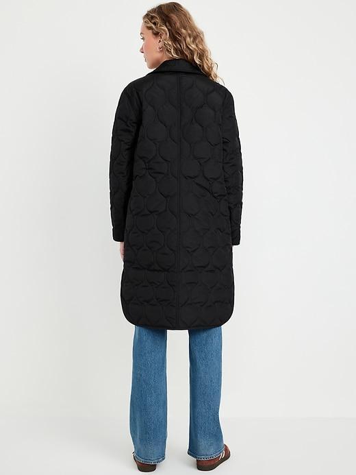 Quilted Long Jacket Product Image