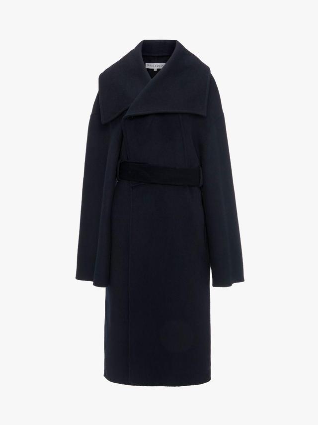 WRAP COAT in blue | JW Anderson US  Product Image