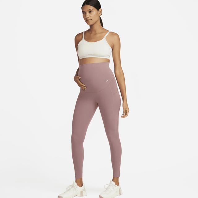 Nike Women's Zenvy (M) Gentle-Support High-Waisted 7/8 Leggings with Pockets (Maternity) Product Image