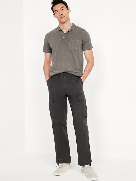 Classic Fit Slub-Knit Polo Product Image