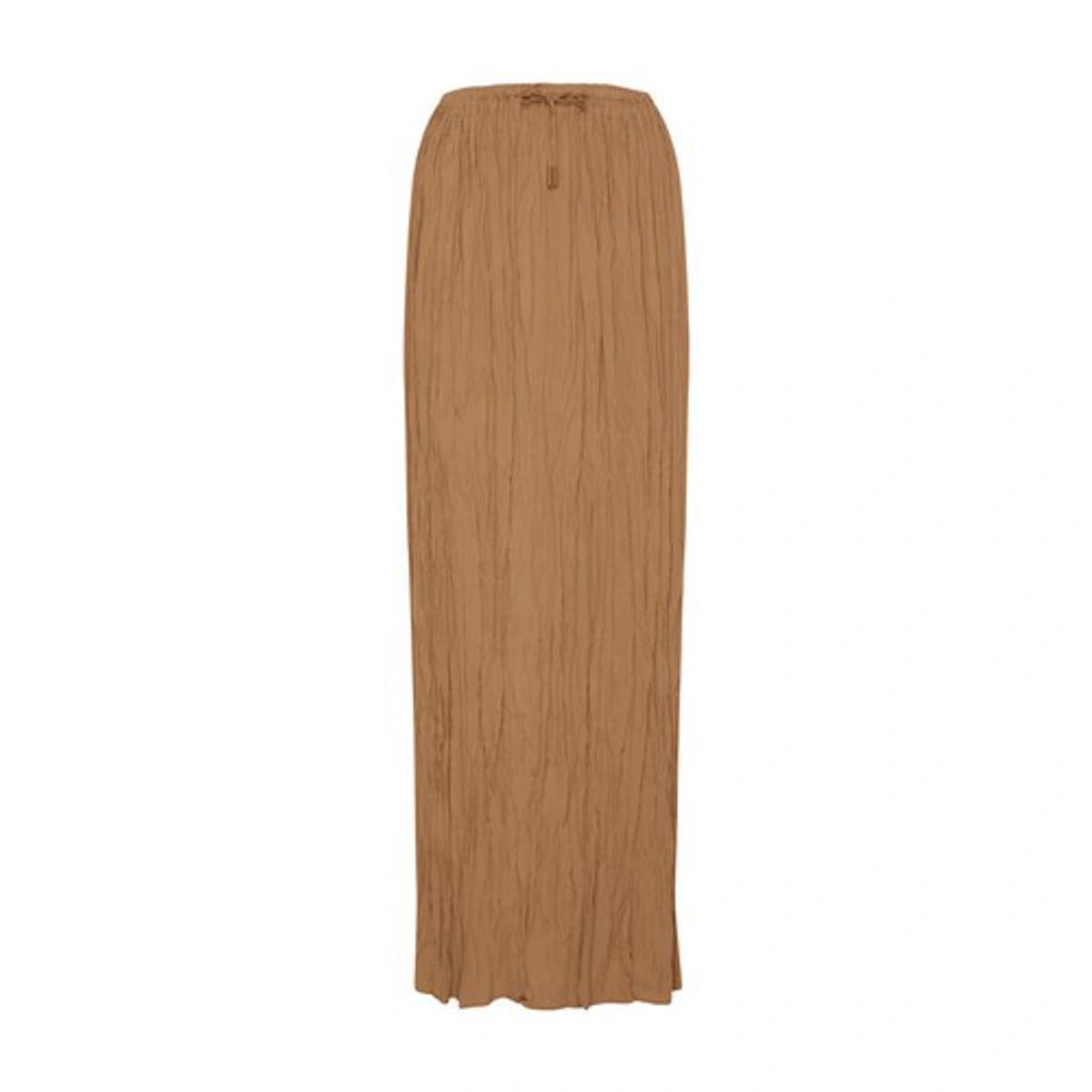 Ricerca Maxi Skirt In Cammello Product Image