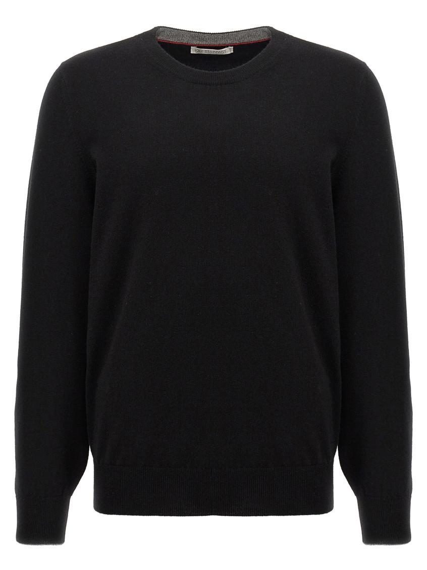 Cashmere Sweater In Black Product Image