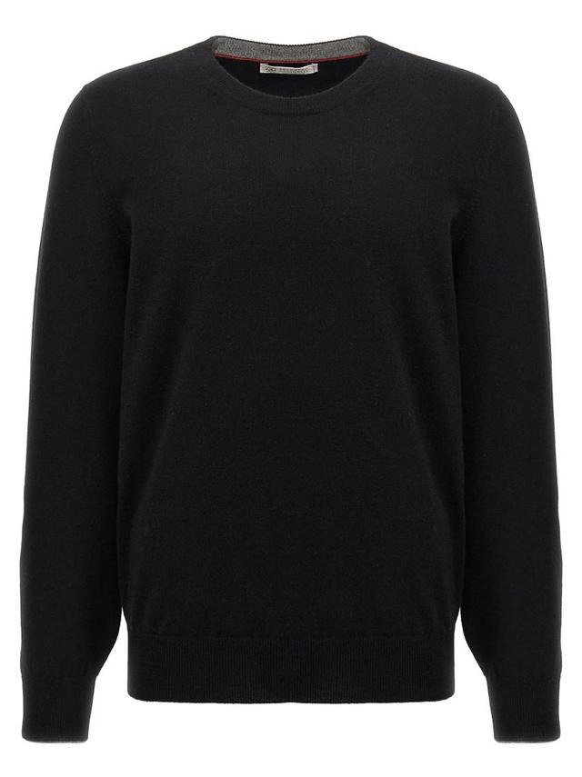 Cashmere Sweater In Black Product Image