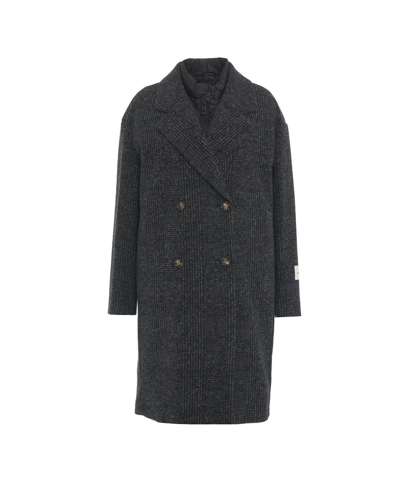 Wool coat with down vest 'Timothy' Product Image