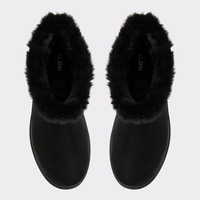 Plushy Black Women's Cold Weather Shoes | ALDO US Product Image