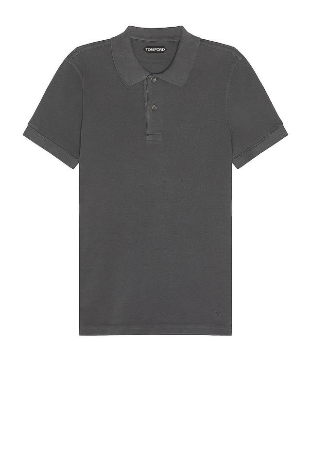 Moncler Short Sleeve Polo Black. (also in ). Product Image