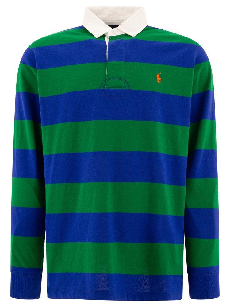 POLO RALPH LAUREN The Iconic Rugby Shirt In Multi Product Image