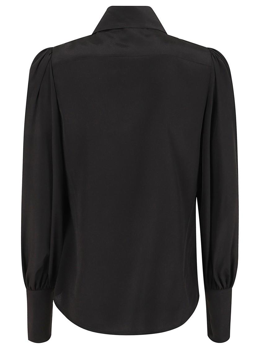 ZIMMERMANN Blouson Shirt In Black Product Image