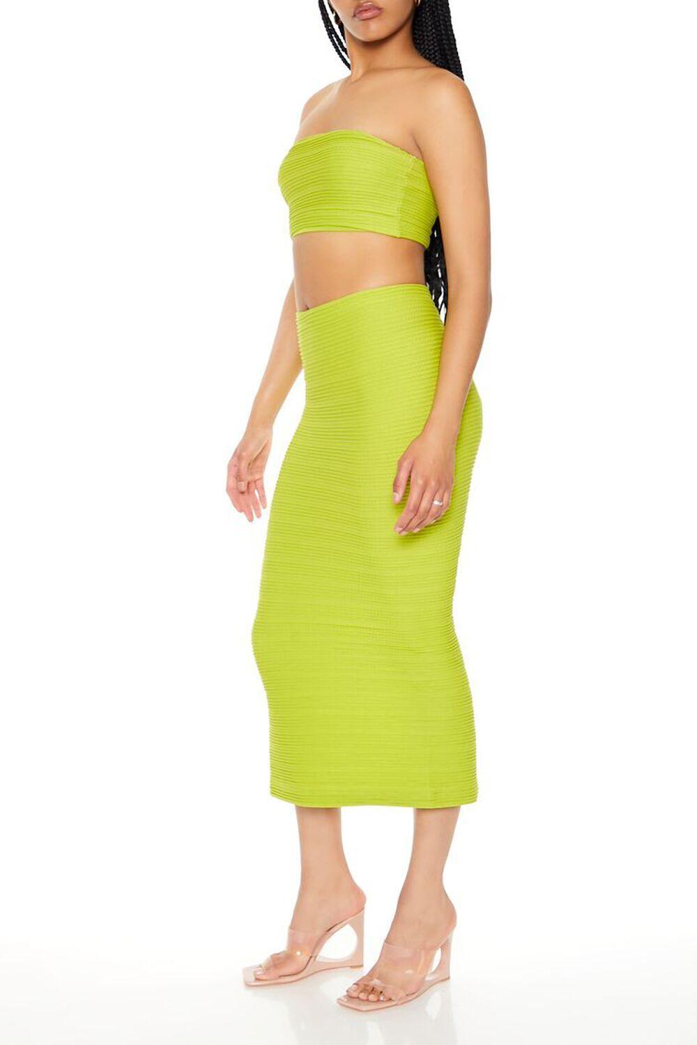 Seamless Tube Top & Midi Skirt Set | Forever 21 Product Image