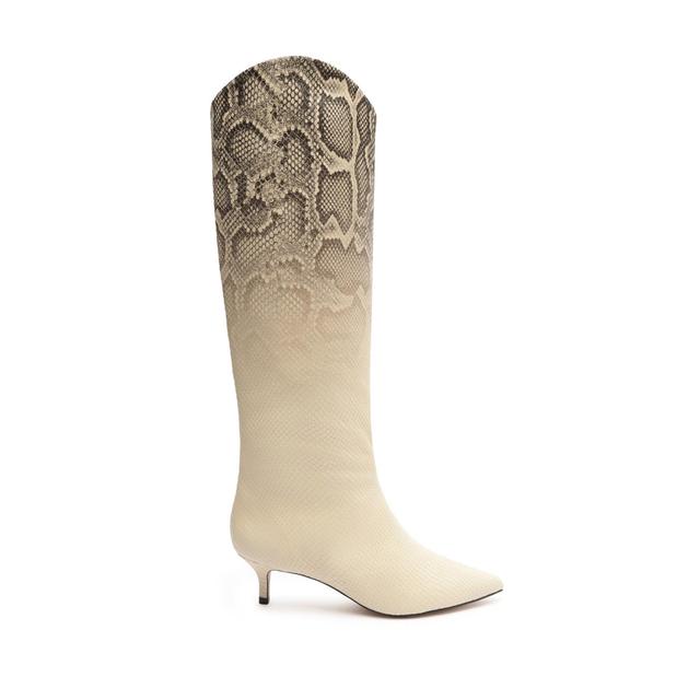 Maryana Lo Snake Faded Boot Female Product Image