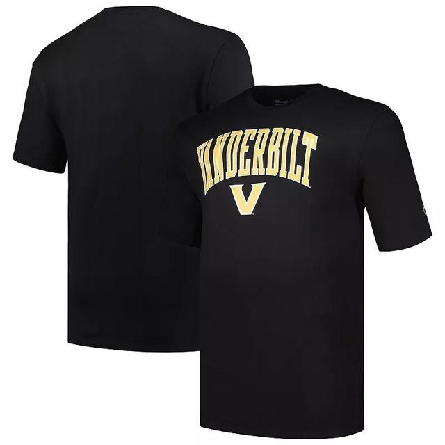 Mens Profile Vanderbilt Commodores Big & Tall Arch Over Logo T-Shirt Product Image