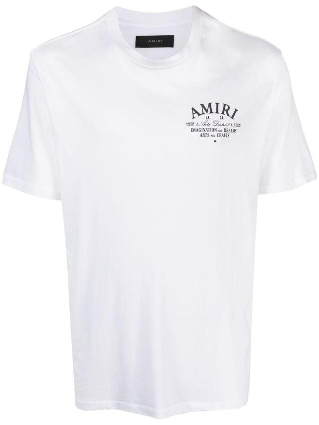 logo-print cotton T-shirt Product Image