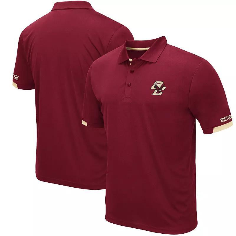 Mens Colosseum Maroon Minnesota Golden Gophers Santry Lightweight Polo Product Image