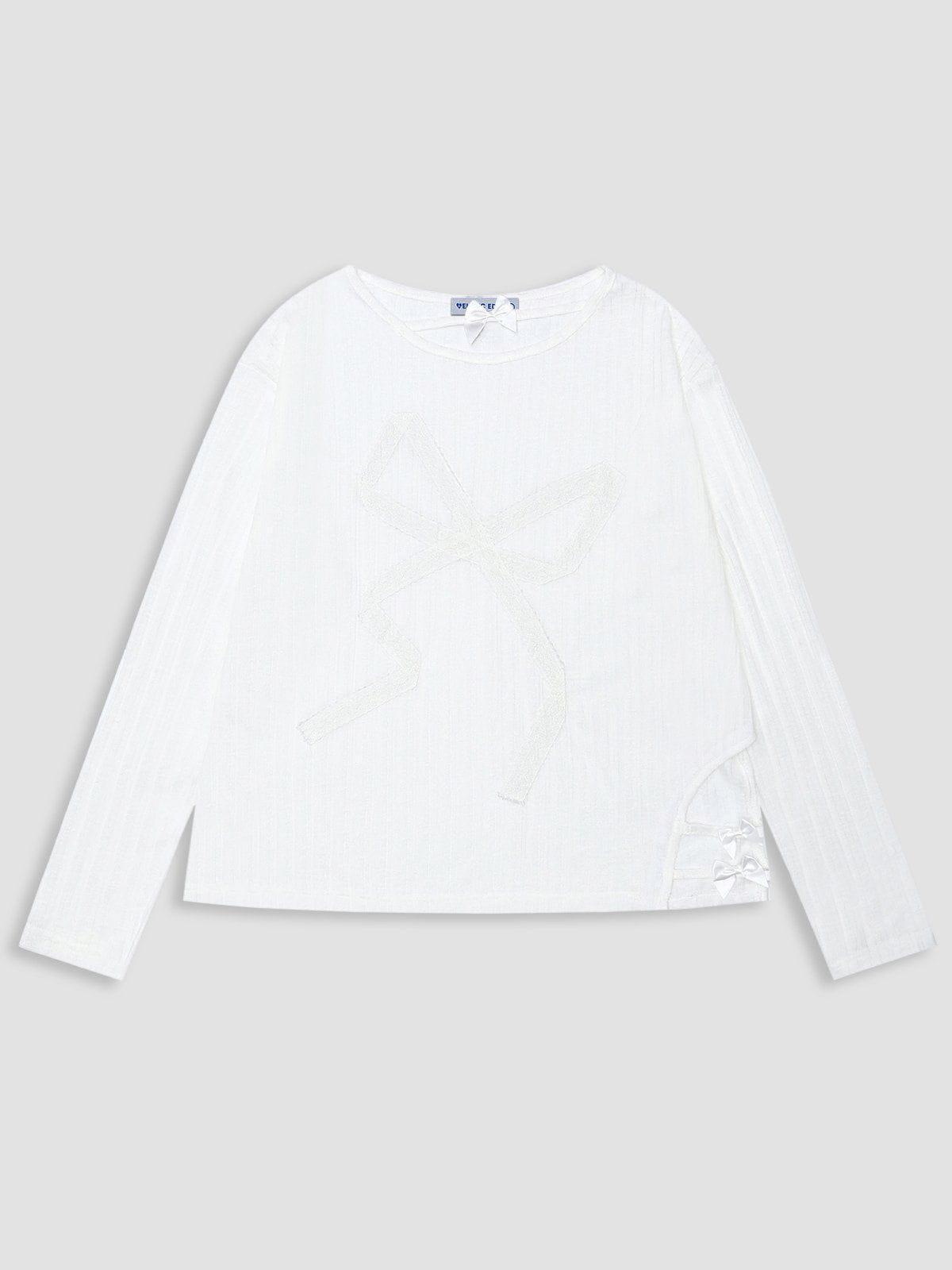 Aelfric Eden Lace Bow Long Sleeve Female Product Image