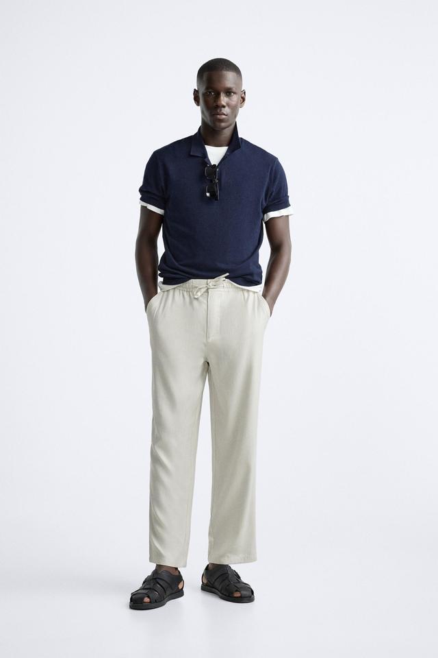 LYOCELL JOGGER WAIST PANTS Product Image