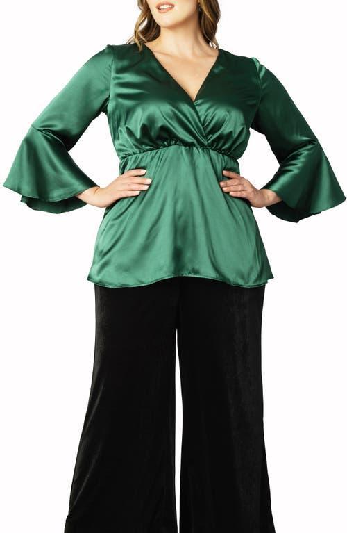 Kiyonna Bell Sleeve Blouse Product Image