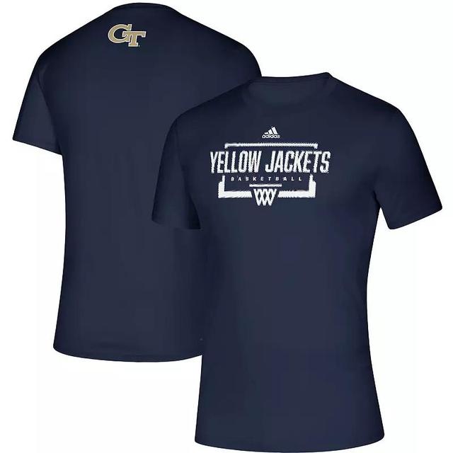 Mens adidas Georgia Tech Yellow Jackets Fastboard Creator T-Shirt Blue Product Image