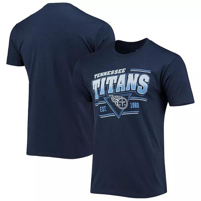 Mens Junk Food Tennessee Titans Throwback T-Shirt Blue Product Image