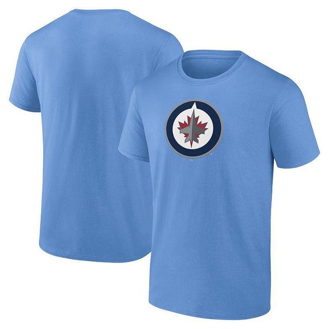 Mens Fanatics Branded Blue Winnipeg Jets Alternate Logo T-Shirt Product Image